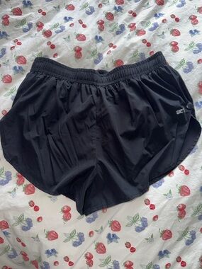 SET Active Black Women's Athletic Shorts